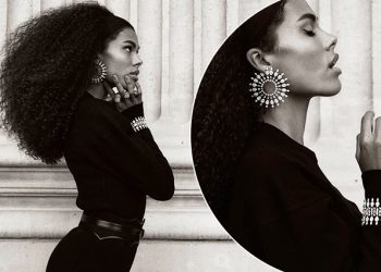 შავ-თეთრი ტონები: ტინა კუნაკი საიუვილერო ბრენდის რეკლამაში