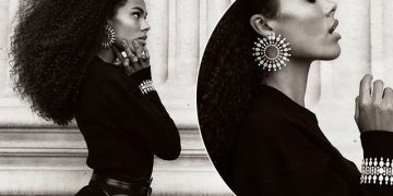 შავ-თეთრი ტონები: ტინა კუნაკი საიუვილერო ბრენდის რეკლამაში