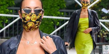 ირინა შეიკის თვალისმომჭრელი იმიჯი და ემოციური შეხვედრა მცირეწლოვან ქალიშვილთან