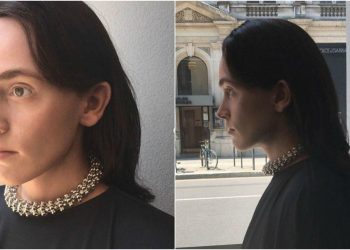 Balenciaga – ს მაღაზიაში ქართველი მოდელის, ანა გავას ცვილის მანეკენი დადგეს