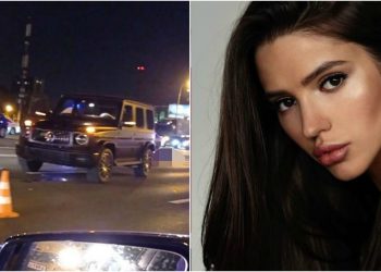 ავარია მოსკოვის ცენტრში: “Холостяк”-ს ვარსკვლავს მამაკაცი შემოაკვდა (ვიდეო)