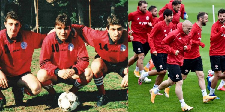 შოთა არველაძე ფეხბურთელებს მიმართავს