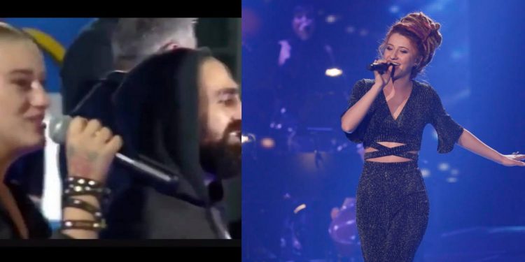 შემაჯამებელ ღონისძიებაზე „ქართული ოცნების“ ჰიმნი ნათია თოდუამ შეასრულა