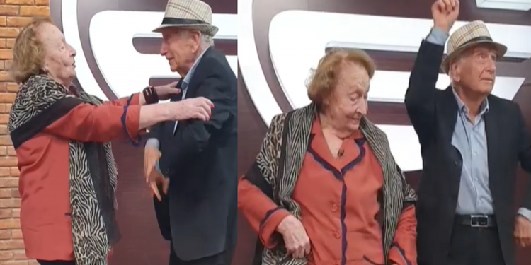 “ვეუბნები, ბებერო, რაღა დროს შენი მაგეების ცეკვაა-მეთქი?” – 91 წლის თამარ სხირტლაძის და 88 წლის ლეო ანთაძის შესრულება