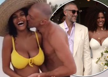 ვენსან კასელი და ტინა კუნაკი ბრაზილიის სანაპიროზე – წყვილმა ქალიშვილი გამოაჩინა