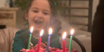 როგორ აღნიშნა თეა წულუკიანმა ქმრის დაბადების დღე