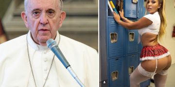 რომის პაპის ინსტაგრამი მოდელის ფოტოს მოწონებაზე გამოიჭირეს