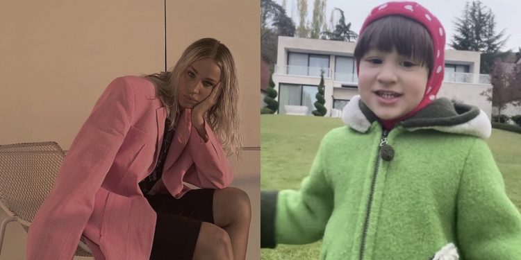 “პირველი ემოციები” – ანუკის და პატარა ნიკოლას თოვლიანი დილა