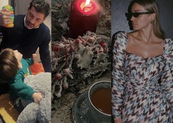 კახი კალაძის და ანუკა არეშიძის საახალწლოდ მორთული სახლი (ფოტოები)