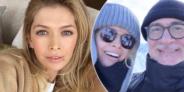 ვერა ბრეჟნევას და კონსტანტინე მელაძის ოჯახი სათხილამურო კურორტზე ისვენებს