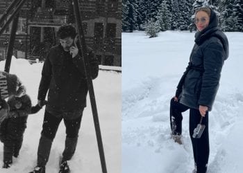 კალაძე-არეშიძის ოჯახის პანდემიური ზამთრის არდადეგები – რომელი ტრადიცია არ დაარღვია წელს წყვილმა