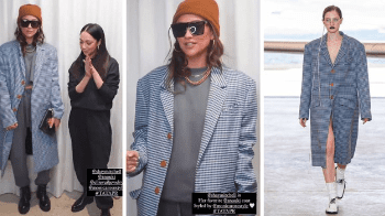 შეი მიტჩელის საყვარელი მანტო ANOUKI-ის შემოდგომა-ზამთარი 2019 წლის კოლექციიდან