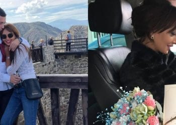 “სიყვარულის 2 წელი” – დავით კირკიტაძის მეუღლე ქორწინების იუბილესთან დაკავშირებით, რომანტიკულ ფოტოებს აქვეყნებს