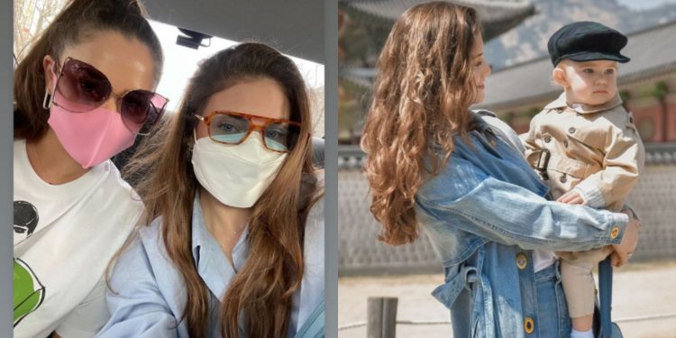 ბერა ივანიშვილის ოჯახის უახლესი ფოტოსესია სამხრეთ კორეიდან