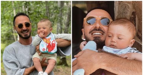 „დილის პოზიტივი“ – აჩიკო სოლოღაშვილი შვილის, სანის ვიდეოს აქვეყნებს