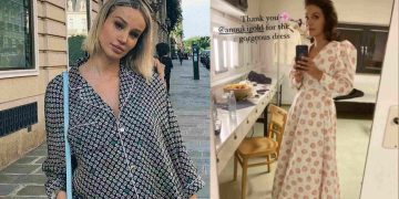 ქეთი მელუამ ანუკი არეშიძის კაბა მოირგო