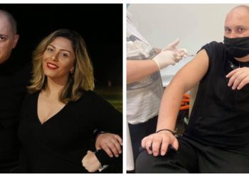 “ერთ-ერთი ყველაზე ალერგიული ადამიანი მსოფლიოში – აცრილია ” – თამარ ლეკვეიშვილი ქმრის იმუნიზაციის ფოტოს აქვეყნებს