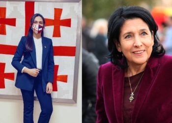 ვინ არის გოგონა სალომე ზურაბიშვილის დაცვიდან, რომელიც პრეზიდენტის უსაფრთხოებას იცავს (ფოტოები)
