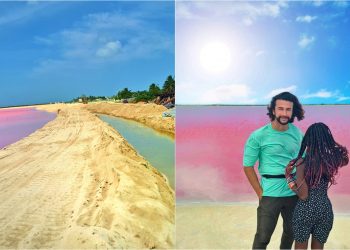 ვარდისფერი ტბა, რომელიც შესაძლოა ფოტოშოპი გეგონოთ – ნახეთ გურამ შეროზიას ეგზოტიკური მოგზაურობა