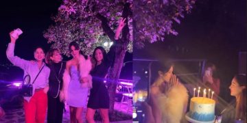 VIDEO: როგორ აღნიშნეს ნინი ბადურაშვილის დის, ანასტასია თოფურიძის დაბადების დღე აგარაკზე