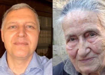 VIDEO: „შენ შემოგევლე მე“ – როგორ აცილებს გიორგი ფხაკაძეს ბებია საზღვარგარეთ (საარქივო ვიდეო)