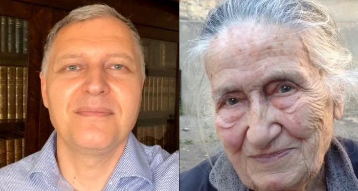 VIDEO: „შენ შემოგევლე მე“ – როგორ აცილებს გიორგი ფხაკაძეს ბებია საზღვარგარეთ (საარქივო ვიდეო)