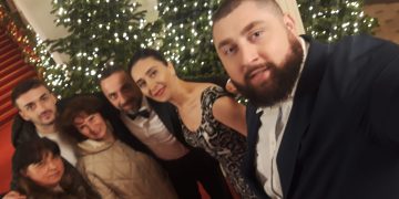 VIDEO: როგორ გამოიყურებოდა ლაშა ტალახაძის მეუღლე დადიანების საშობაო მეჯლისზე